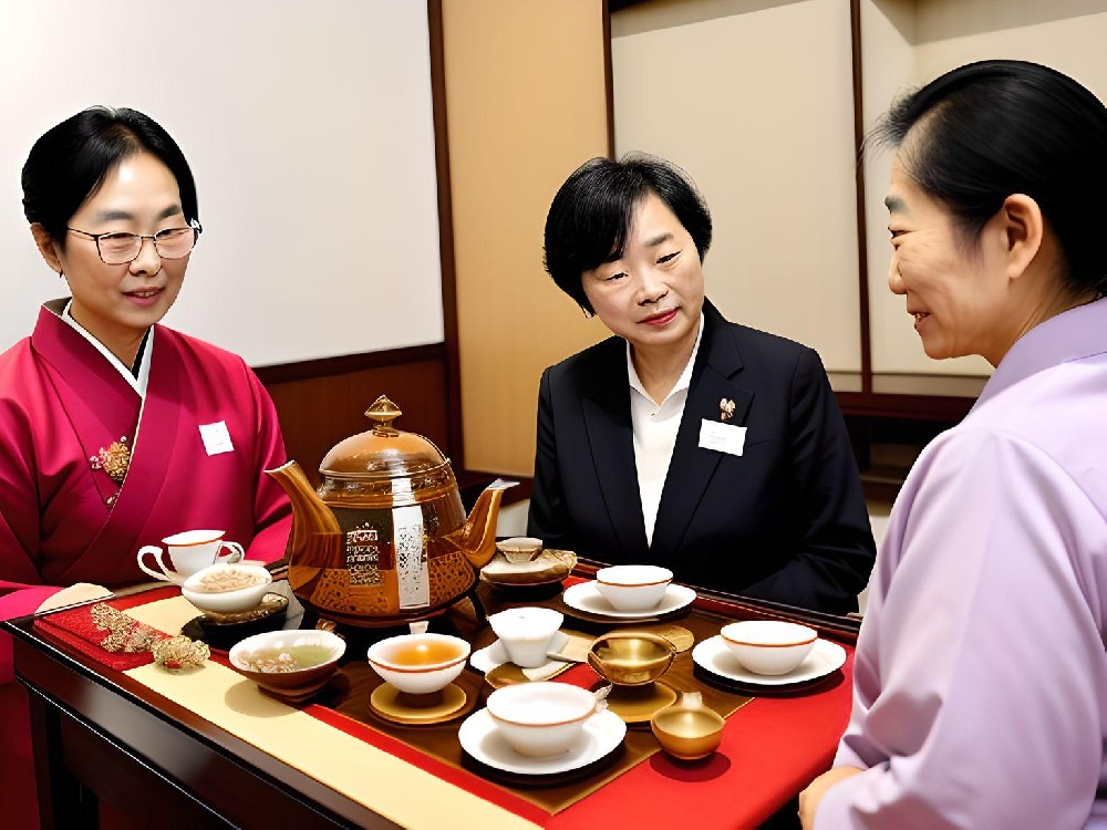 莆田菠菜圈论坛茶具有限公司举办茶文化交流会，促进国际茶道交流.jpg